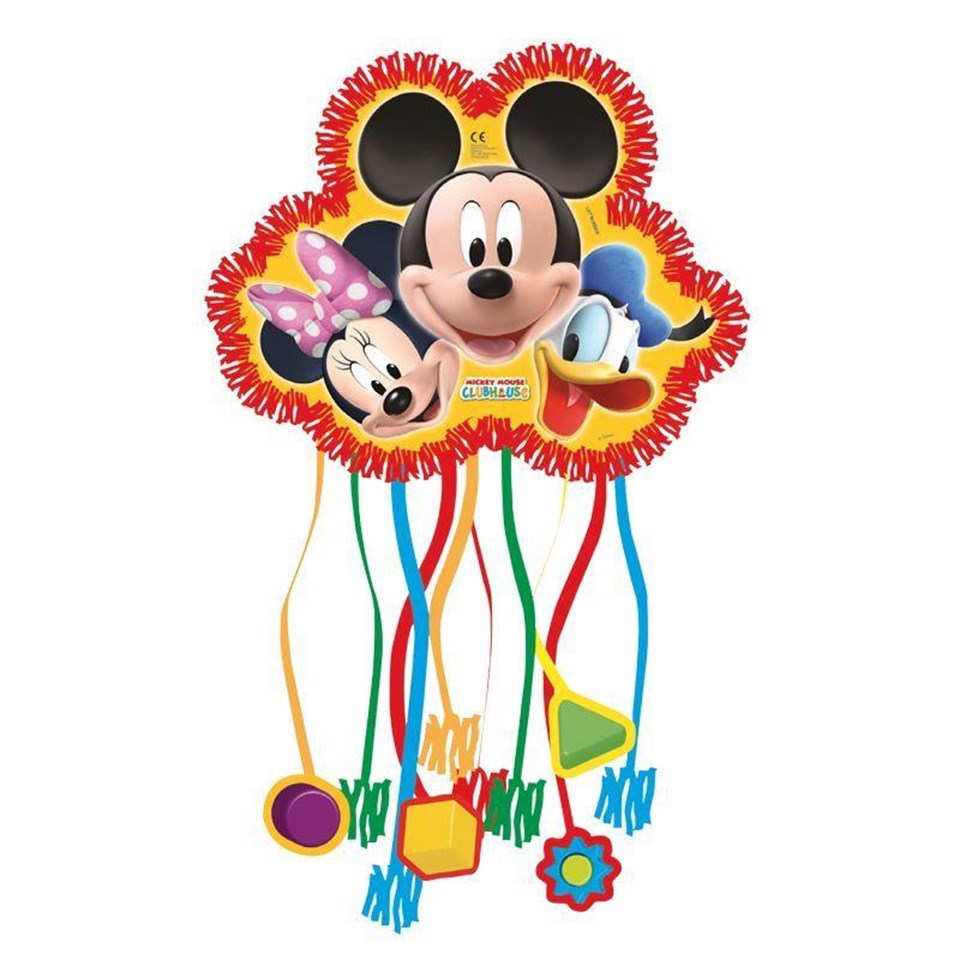 Mickey Mouse, İp Çekme Pinyata Oyunu