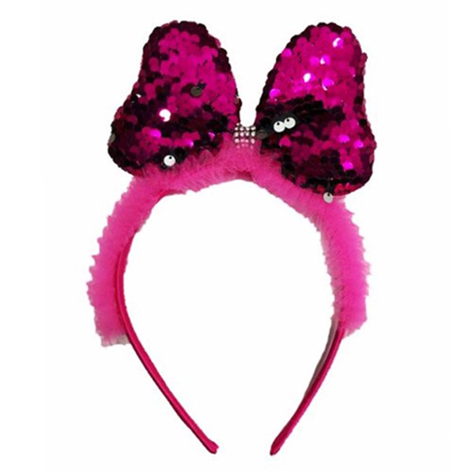 Minnie Pullu Fuşya Taç