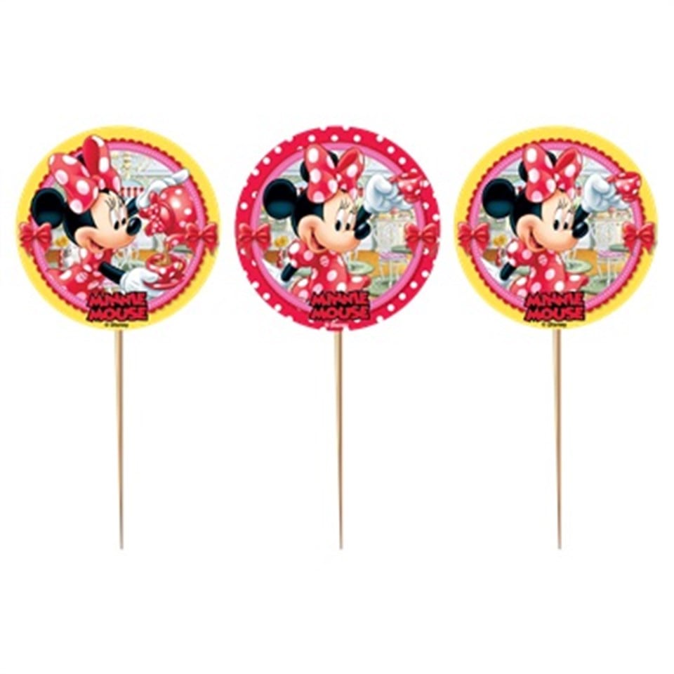 Minnie Şekilli Kürdan 10´lu