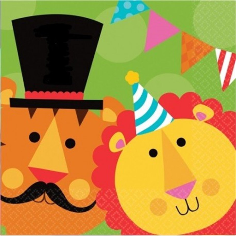 Neşeli Sirk, Peçete