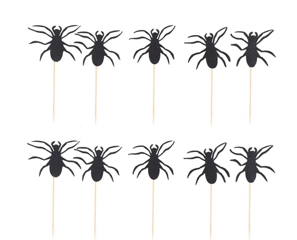 Örümcek Keçe Kürdanlar 10'lu