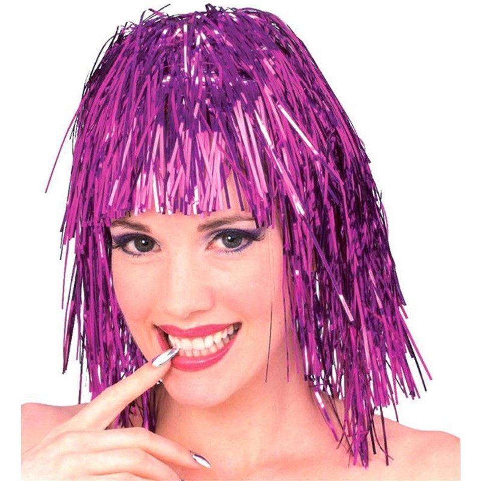 Pembe Metalize Peruk