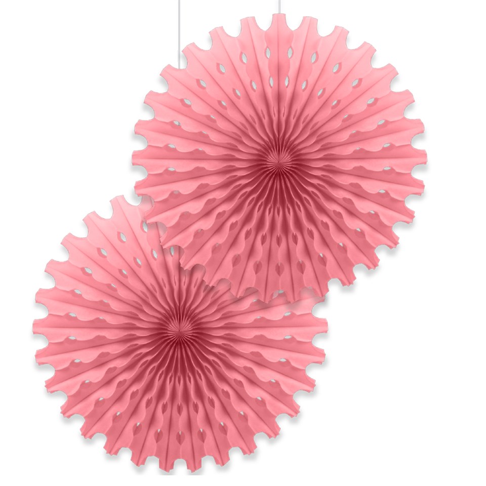 Pembe, Yelpaze Süs 50cm