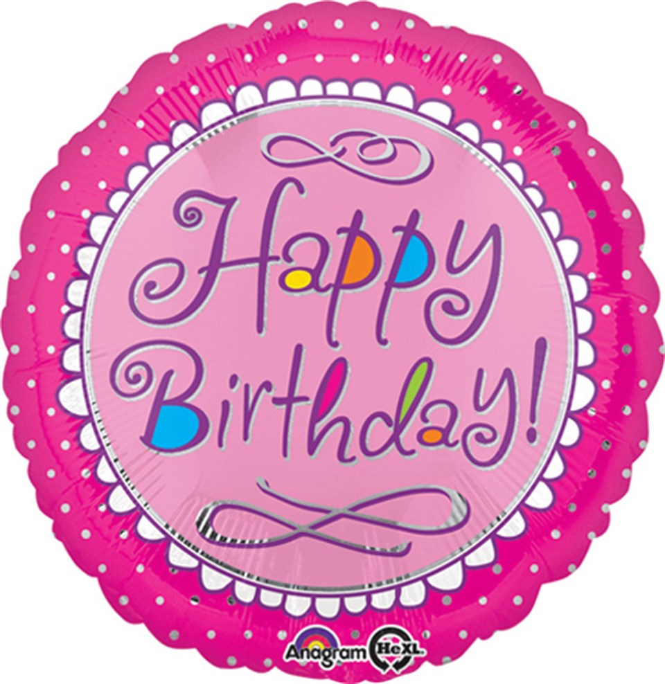 Pembeli Happy Birthday, Folyo Balon