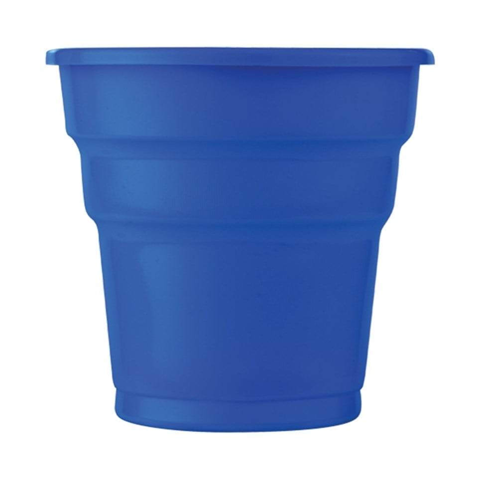 Plastik Meşrubat Bardağı, Lacivert  10lu