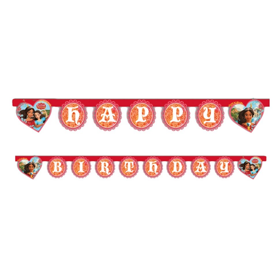 Prenses Elena, Happy Birthday Banner