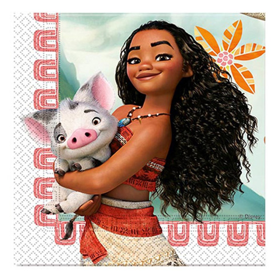 Prenses Moana Kağıt Peçete