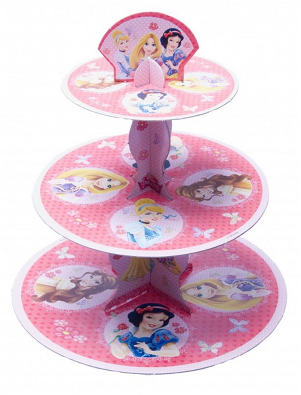 Prenses Temalı Cupcake Standı