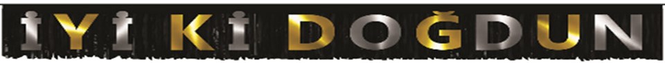Püsküllü İyiki Doğdun Banner