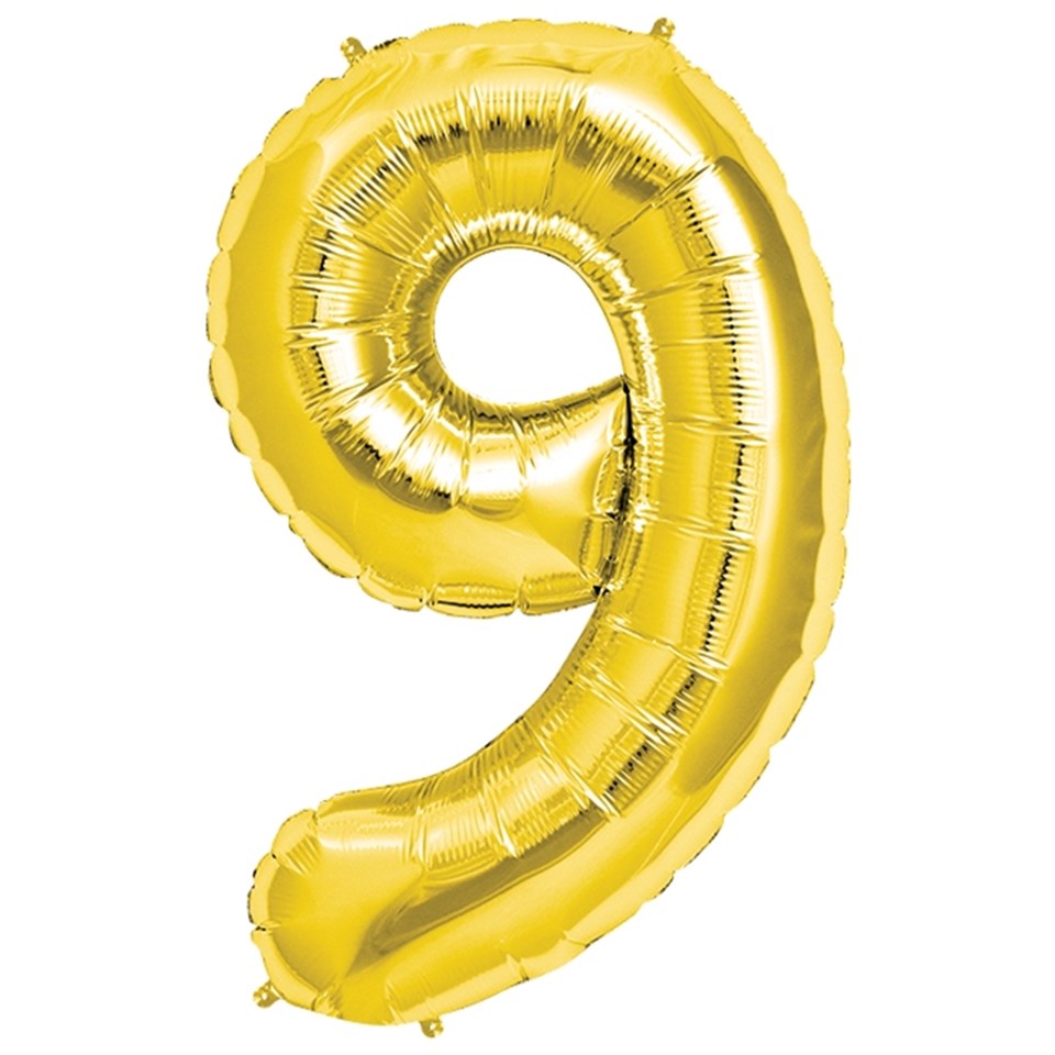 Rakam Folyo Balon Gold 