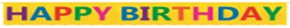 Renkli Püsküllü Happy Birthday Banner
