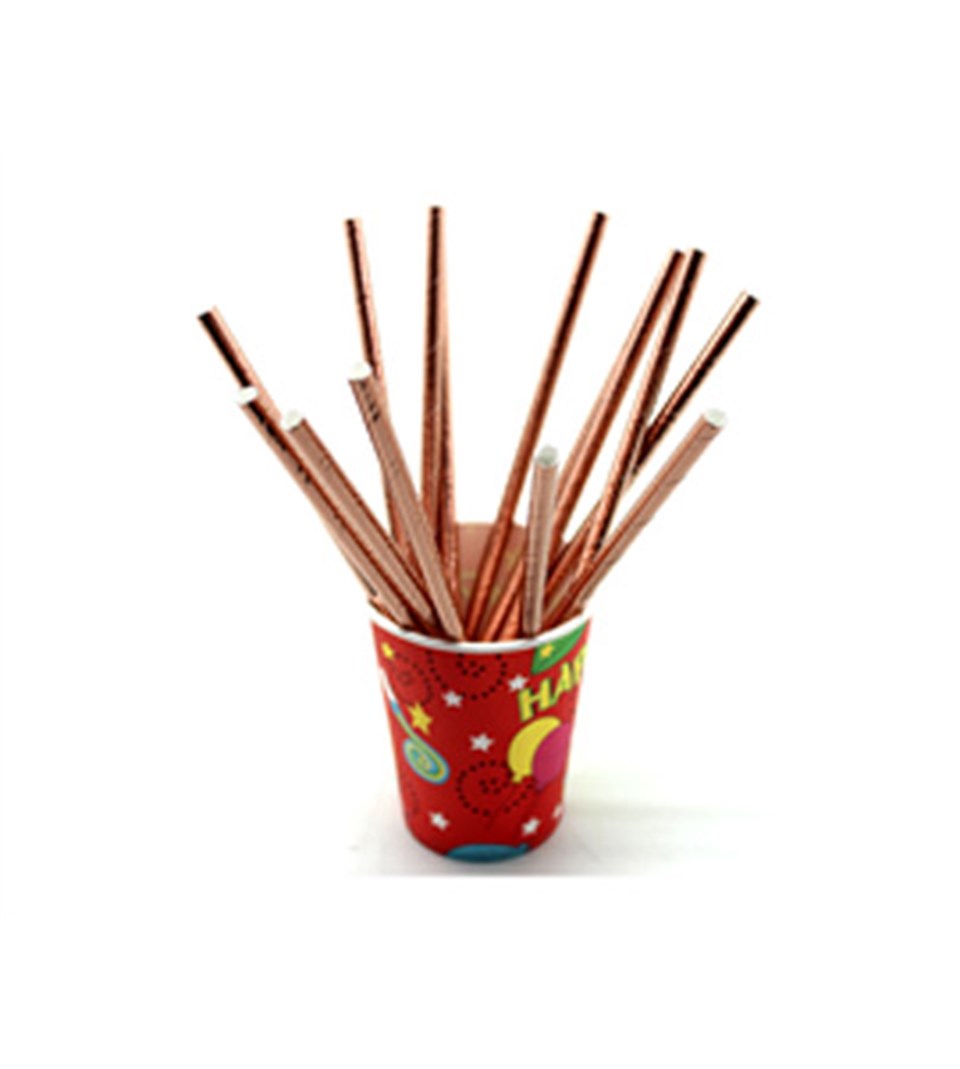 Rose Gold, Kağıt Pipet