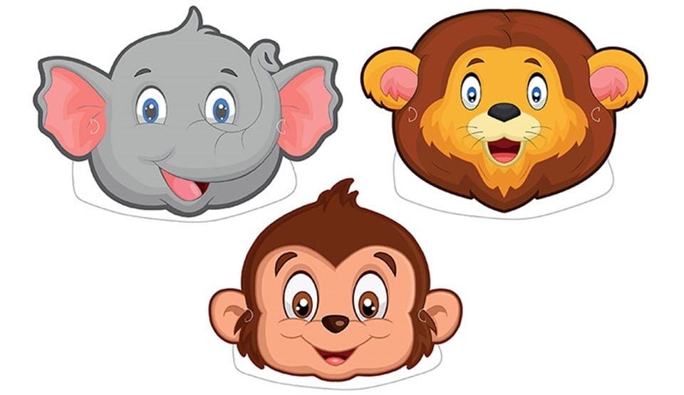 Sevimli Hayvanlar Maske