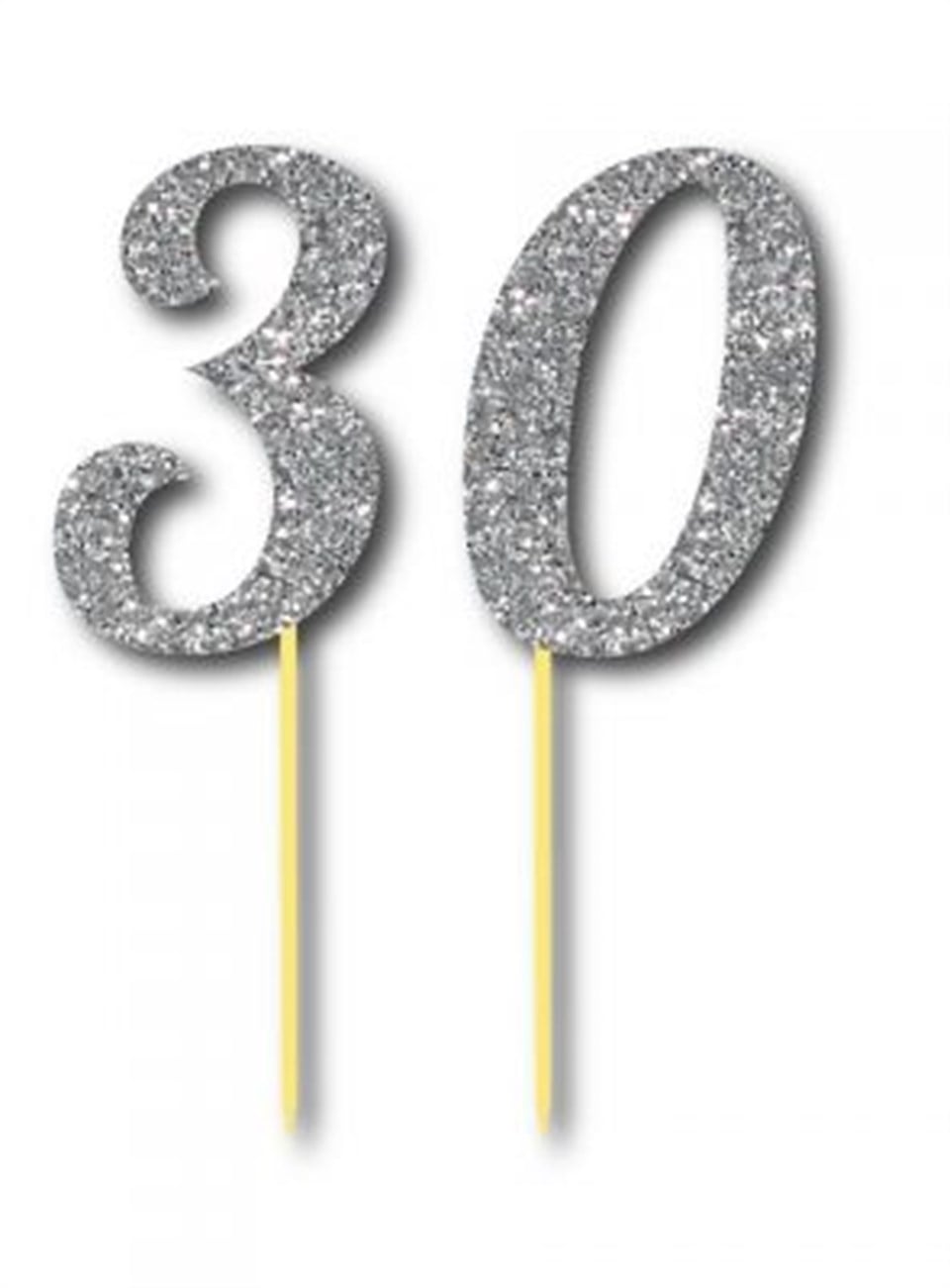 Simli Gümüş Renk 30 Yaş