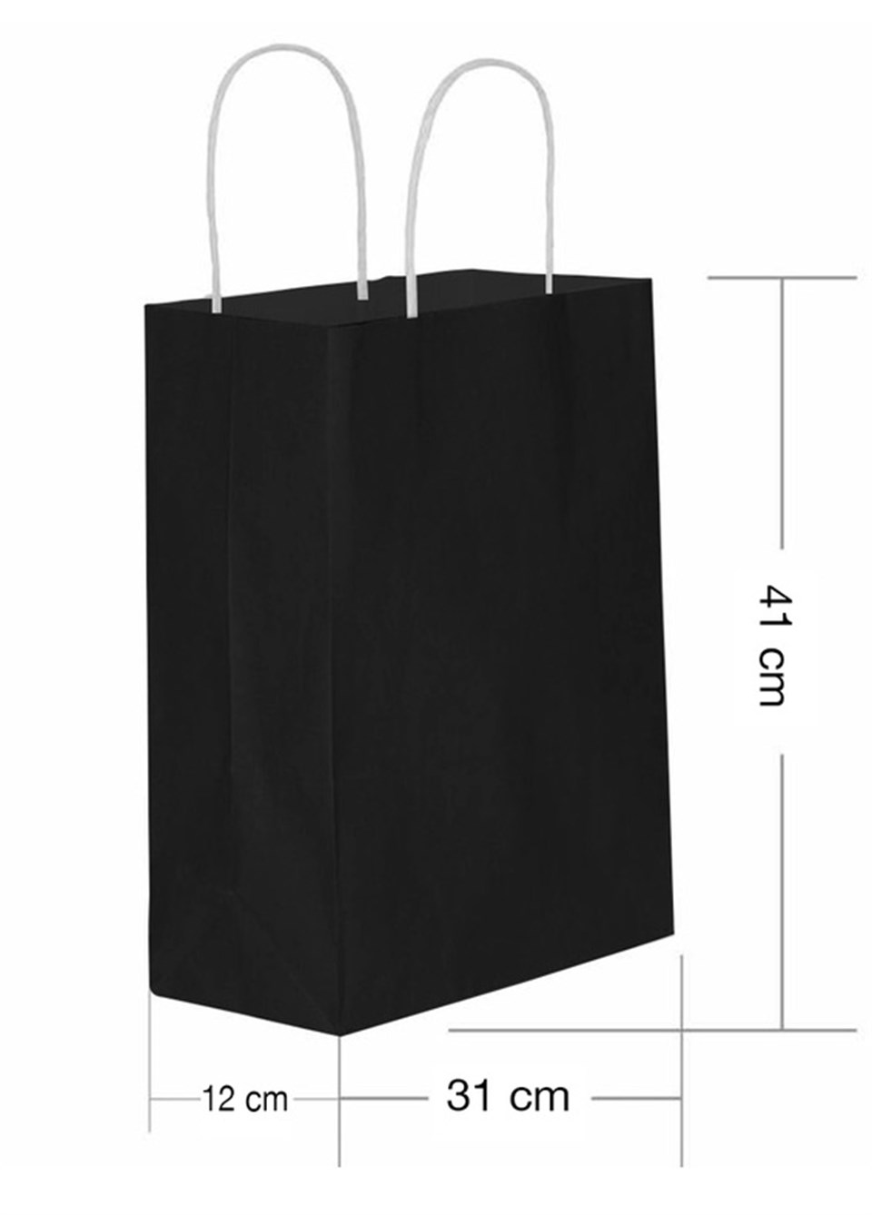 Siyah Jumbo, Kraft Çanta