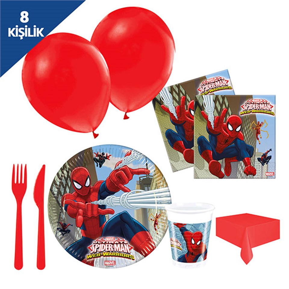 Spiderman, Parti Seti 8 Kişilik
