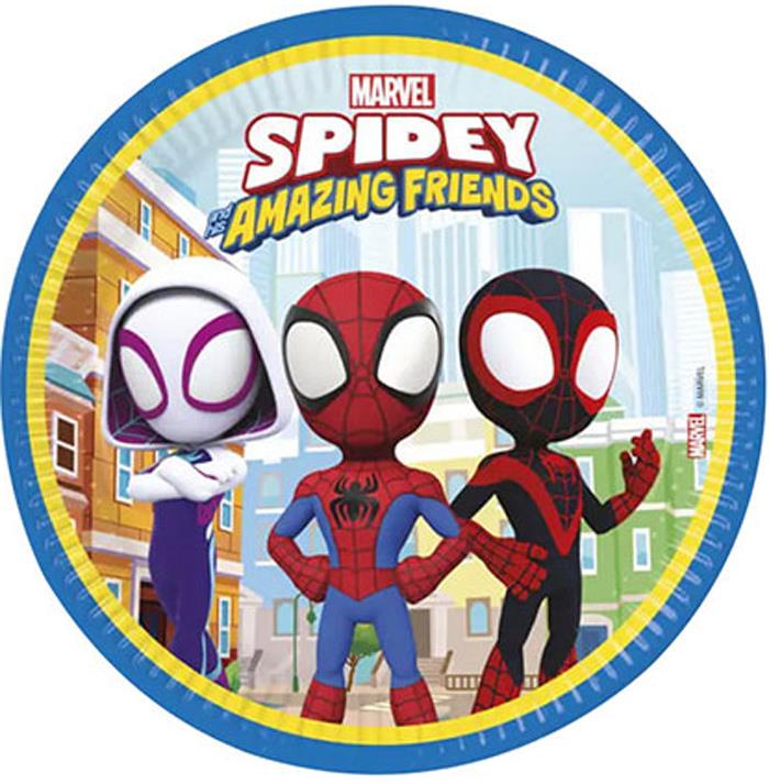 Spidey Partisi, Kağıt Tabak 8´li