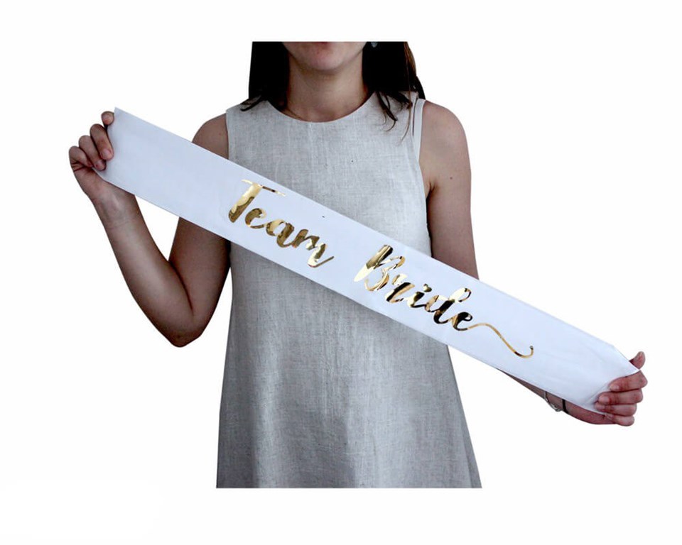 Team Bride Gold Vücut Bandı