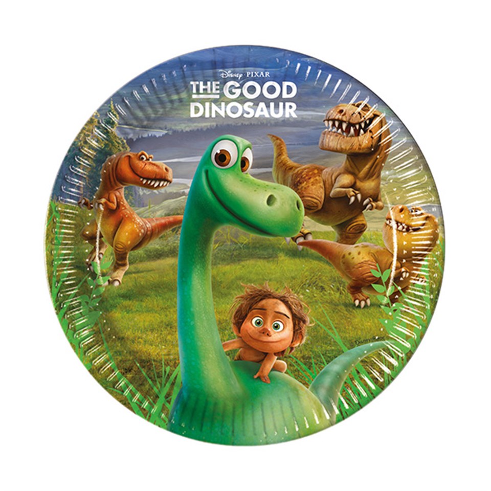 Sevimli Dinozorlar Kağıt Tabak