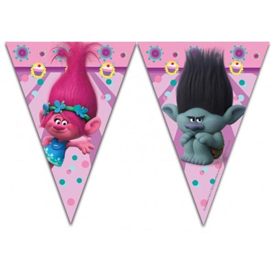 Trolls Üçgen Bayrak Dizisi