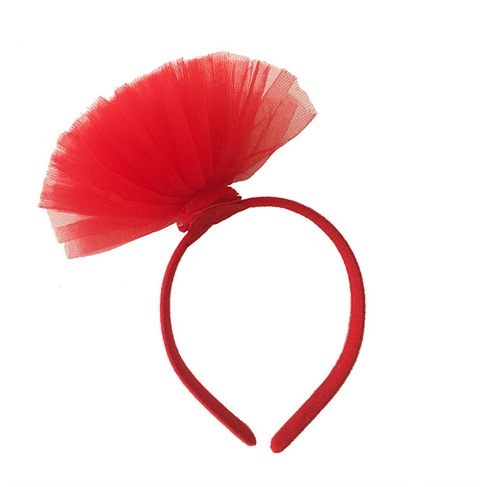 Tüllü Taç Kırmızı