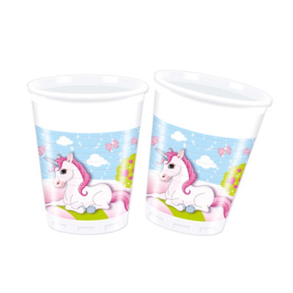 Unicorn Partisi, Plastik Bardak