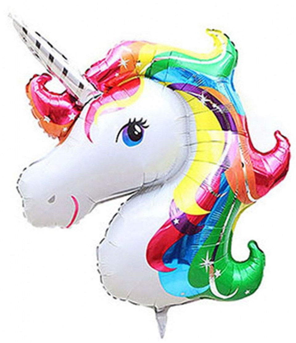 Unicorn Süpershape Folyo Balon