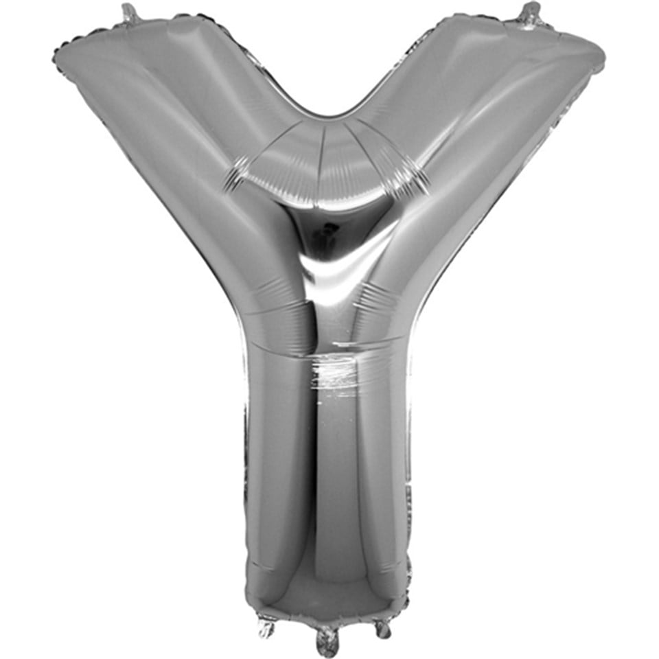 Y Harf Folyo Balon, Gümüş