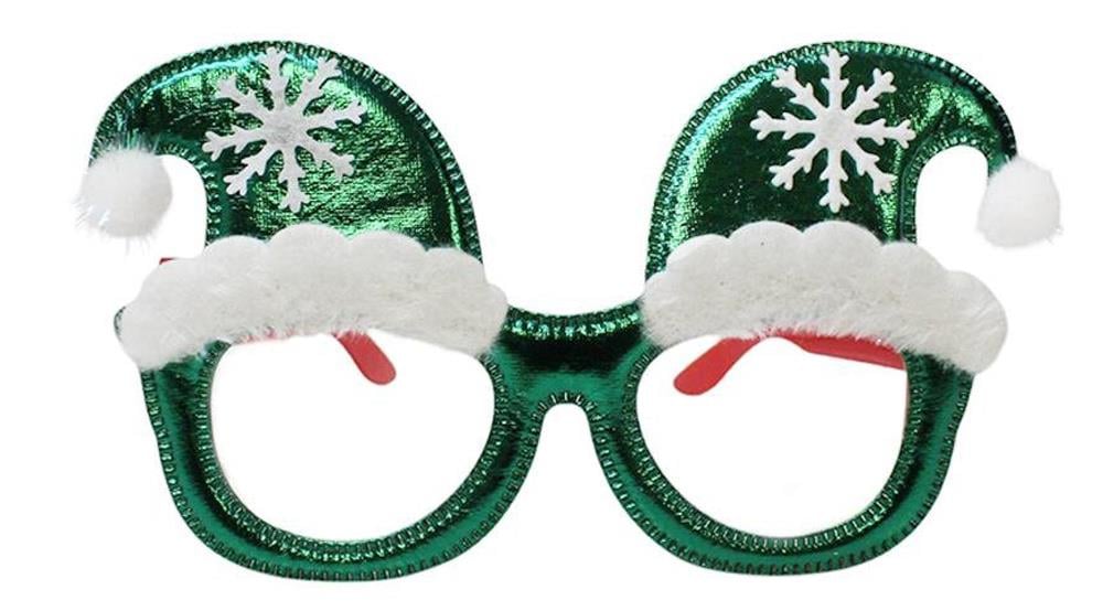 Yeşil Yılbaşı Gözlük