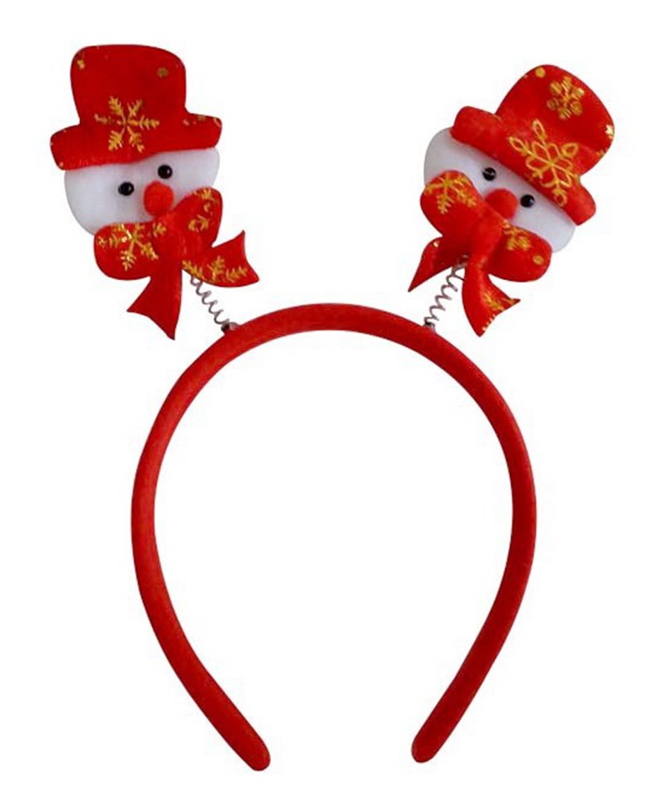 Yılbaşı Kardan Adam Figürlü Taç