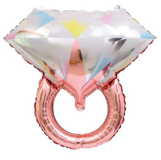 Yüzük Alyans Folyo Balon