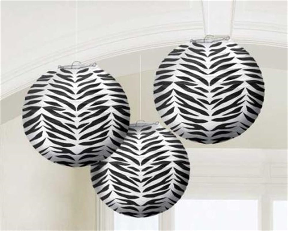 Zebra Cool, Kağıt Fener 3´lü