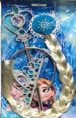Frozen, Prenses Anna Taç Asa Tokalı Saç Set - Parti Malzemeleri -  PartiShop.net