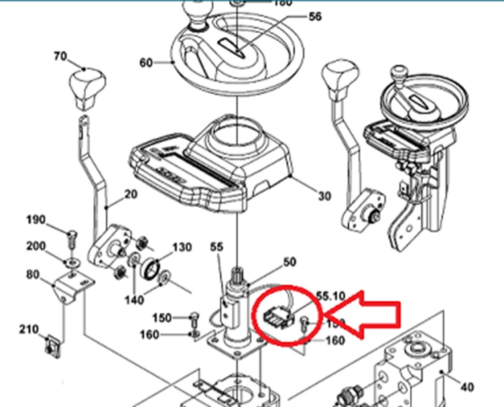 JUNGHEINRICH DİREKSİYON SENSÖRÜ
