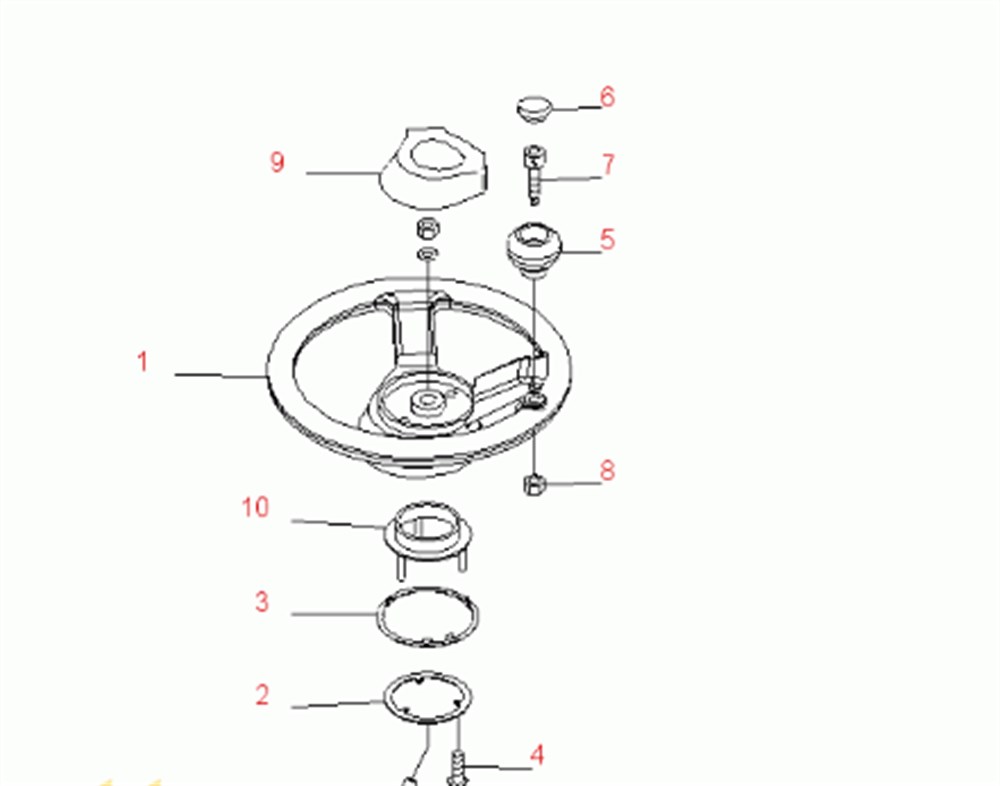 KOMATSU DİREKSİYON TOPUZU
