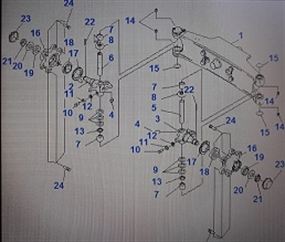 KOMATSU FORKLİFT DİNGİL PARÇALARI