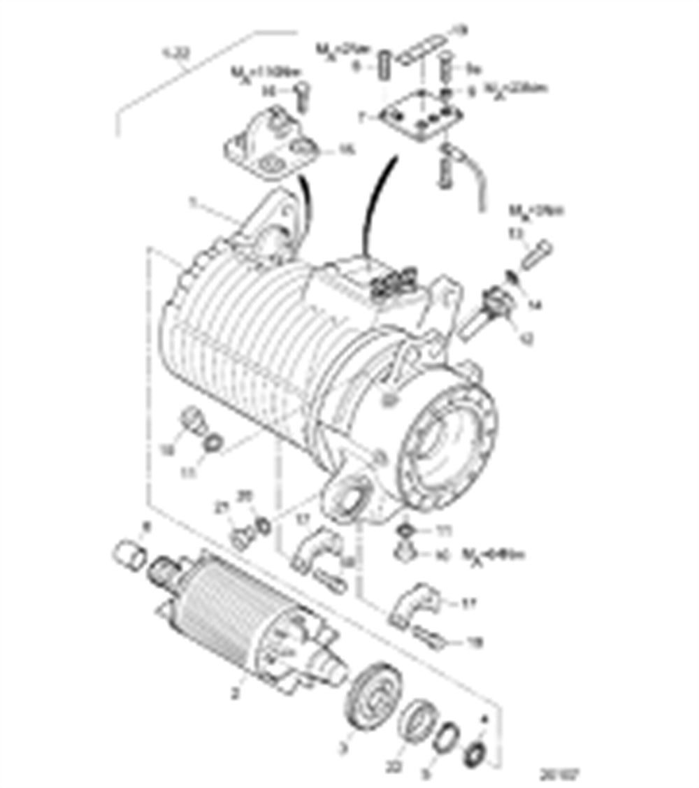 STILL RX60-25 YÜRÜYÜŞ MOTOR REVİZYONU