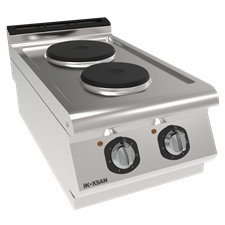 İnoksan 7KE10S Yarım Modül Set Üstü Elektrikli Kuzine – 4,6 kW, 700 Seri