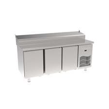 İnoksan - Paslanmaz Tablalı 3 Kapılı Pizza Hazırlık Ünitesi - SGT190S