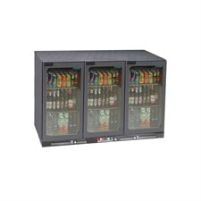 Üç Kapılı Bar Buzdolabı-Sürgü Cam Kapılı