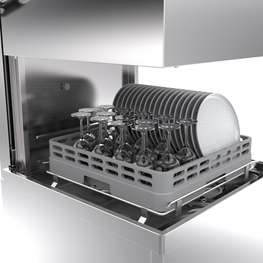 İnoksan-Giyotin Tipi Bulaşık Yıkama Makinesi 1000 Tabak Kapasiteli Tahliye  Pompalı | İnoksanshop