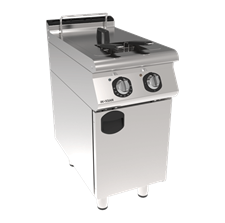 İnoksan - 7FE10 - Yarım Modül Elektrikli Dolaplı Fritöz - 16 Litre