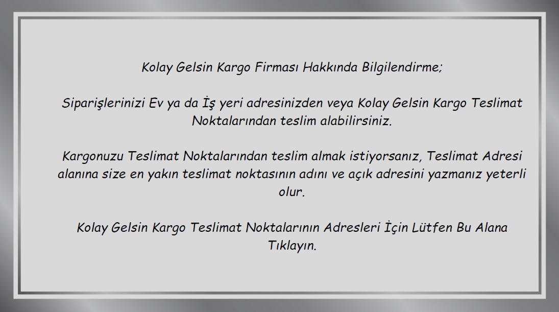 Kolay Gelsin Kargo