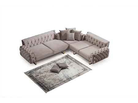 Lila Köşe Koltuk Takımı