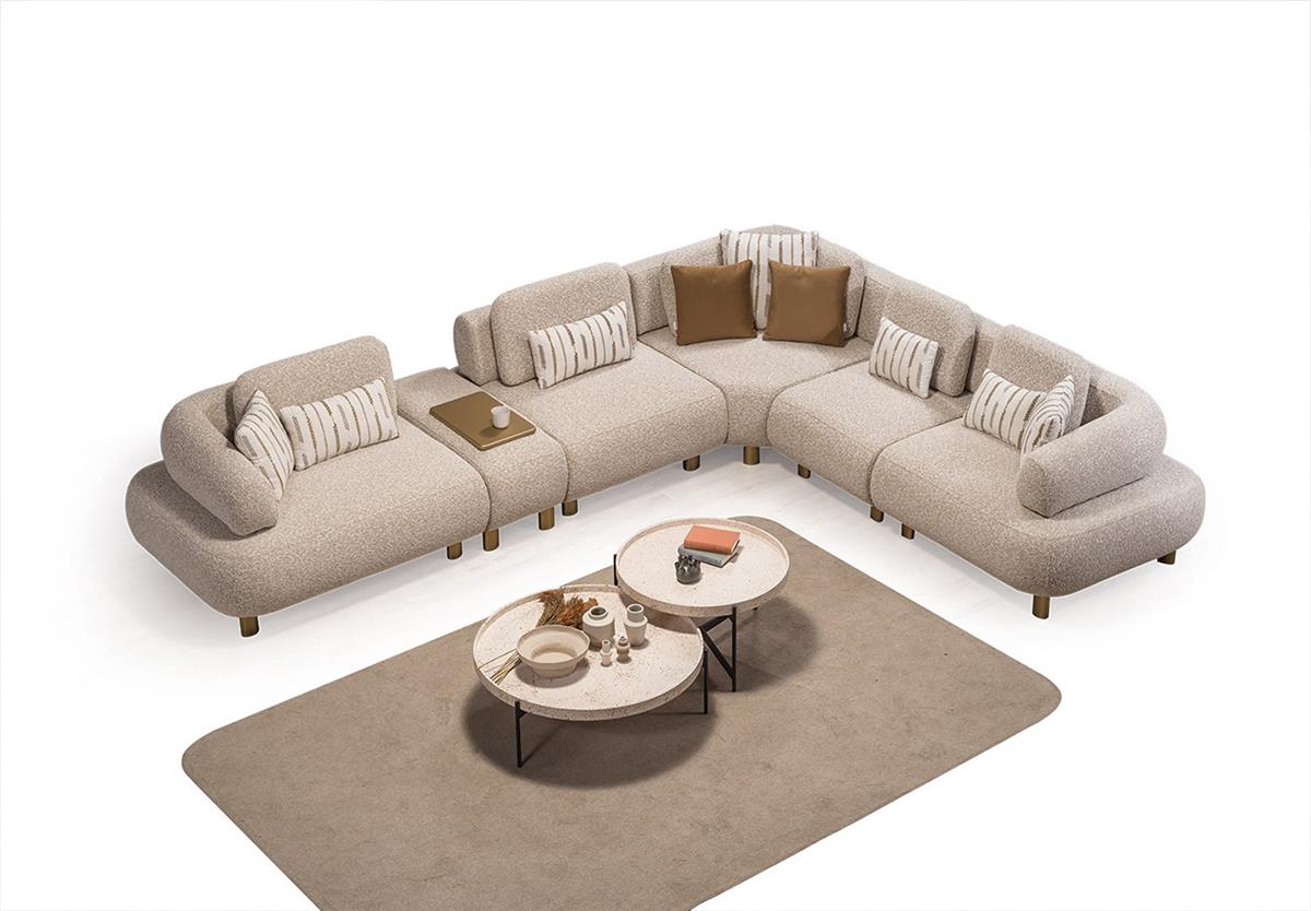 Barcelona Berjerli Modül Köşe Koltuk Takımı