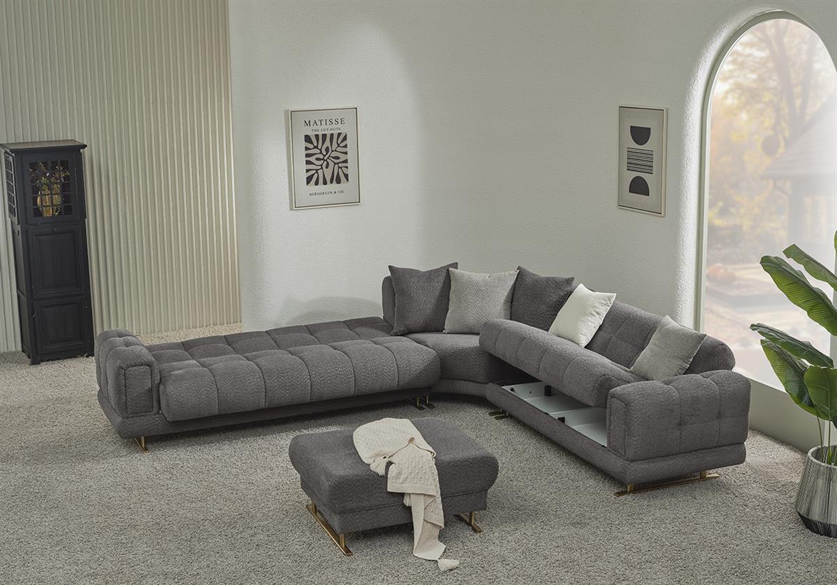 Canyon Bohem Köşe Koltuk-Gri