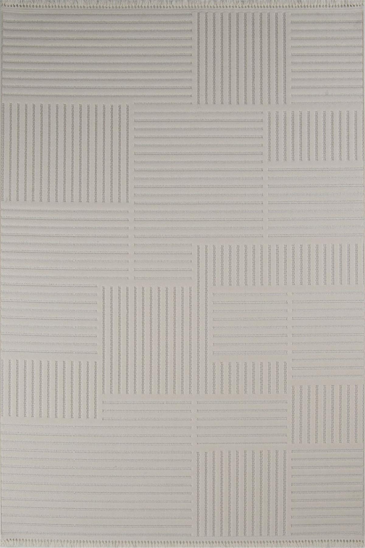 Prag 9201 Krem Halı