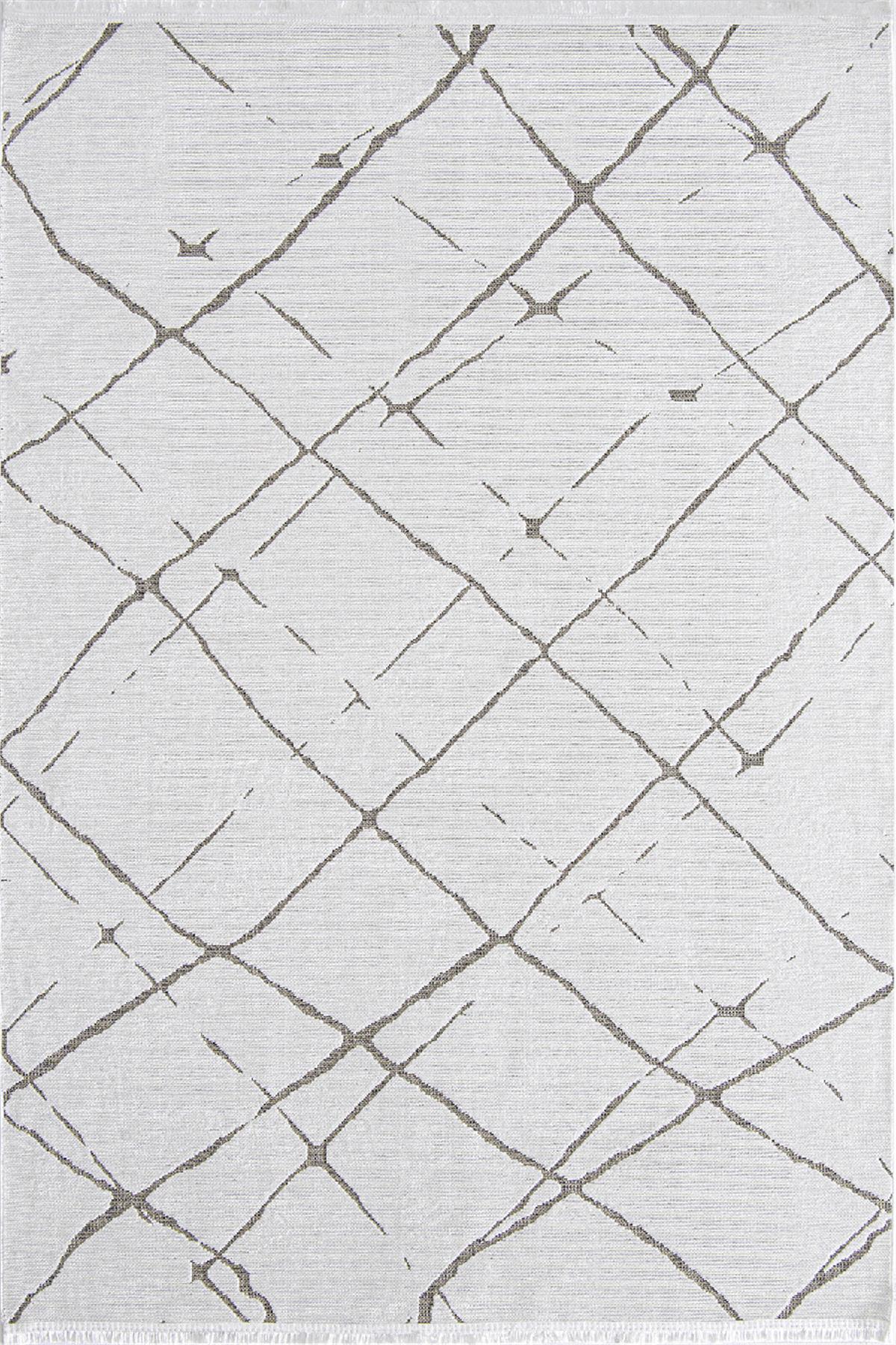 Terrace 8207 Beyaz Halı