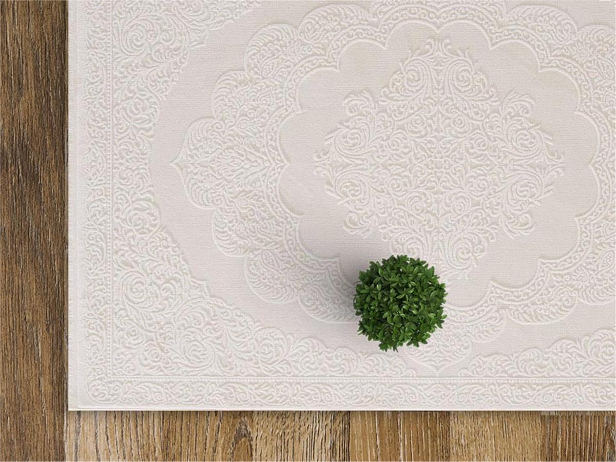 Akik 8601 Beyaz Halı