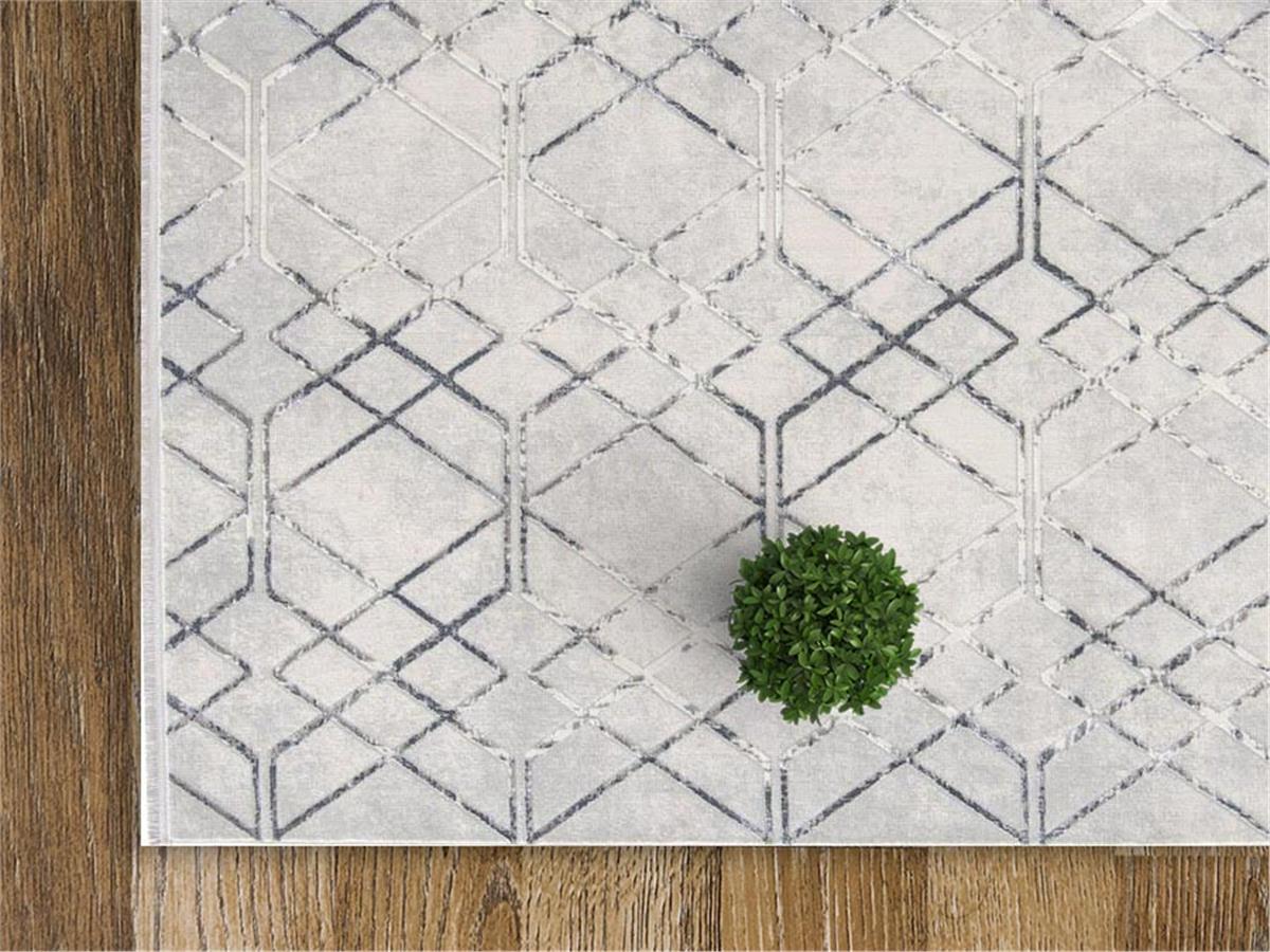 Florya 8107 Gri-Min Halı